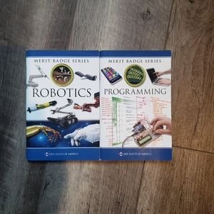 Boy scout merit badge books, robotics/programing